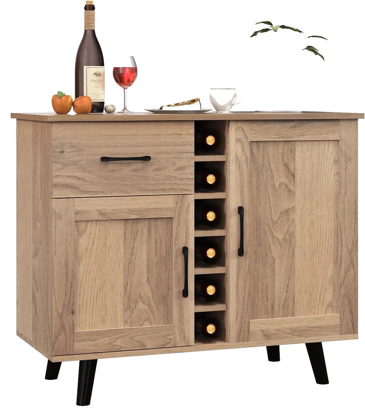 Aparador, buffets e carrinhos modernos de aço inoxidável