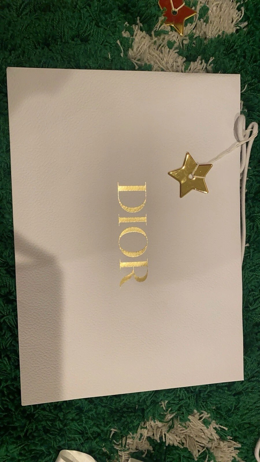Grand sac shopping papier Dior neuf