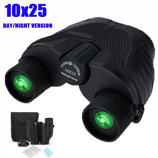 Military Army 180x100 30x60 Day / Night Binoculars Goggles Hunting with Case - Image 3 of 4