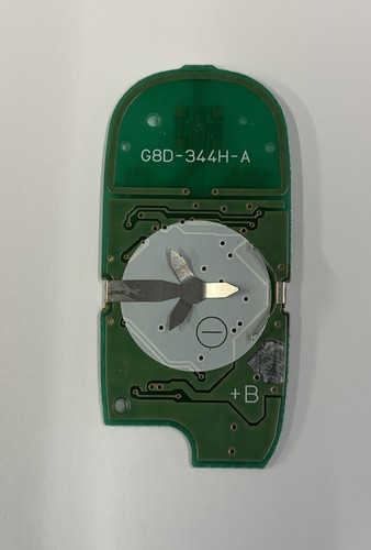 HONDA 2 BUTTON REMOTE ALARM / LOCKING FOB PCB CIRCUIT BOARD G8D-344H-A GENUINE - Picture 2 of 4