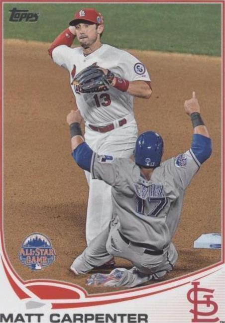 2013 Topps Update Series - Matt Carpenter #US104 - 1 of 1