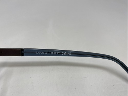 Banana Republic BR 114 09V 52-17-145 Blue Crystal Full Rim Eyeglasses Frame IF32 - Picture 6 of 8