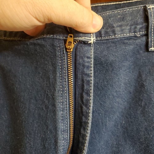 Pantalones de mezclilla de carpintero Carhartt originales calce peto para hombre 40 x 30 (2 pares) ropa de trabajo - Imagen 7 de 12