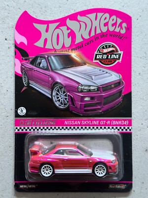 Hot Wheels NISSAN SKYLINE GT-R R34 NISMO RLC CONVENTION Set of 5