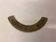 Derby Bentley 3.5 Litre Main/Reserve Petrol Tank Selector Plate