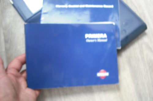 NISSAN PRIMERA P11 OWNERS MANUAL INSTRUCTION HANDBOOK AND WALLET 1998-2000 - Picture 2 of 10