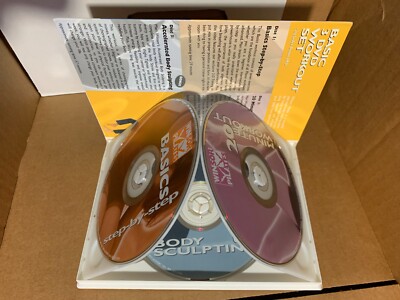 Winsor Pilates Basic 3 DVD Workout Set 20 Minutes Accelerated Body Sculpting