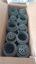 Box of 40 - Green 030-A 3" Atrium Drainage Grate. Universal, NDS, Rain Bird, Tem