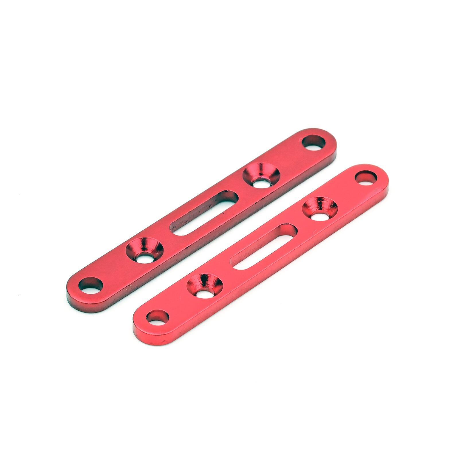 Arrma Aluminium FF & RR Suspension Mounts Red Front Rear ARA320589 ARA320590