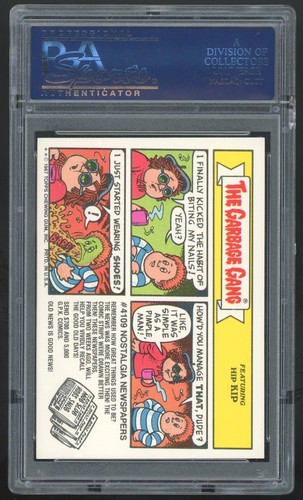 1987 Topps Garbage Pail Kids 10th Series 408b Rat-Sucker Randall PSA 10 GEM MINT - Picture 2 of 2