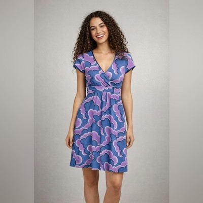 cotton jersey wrap dress Women's Organic Cotton Wrap Dress main image 0
