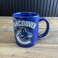 NHL Vancouver Canucks Enhanced 11 oz. Blue Coffee Mug
