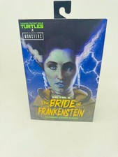 NECA TMNT x Universal Monsters April O'Neil Bride of Frankenstein Boxed