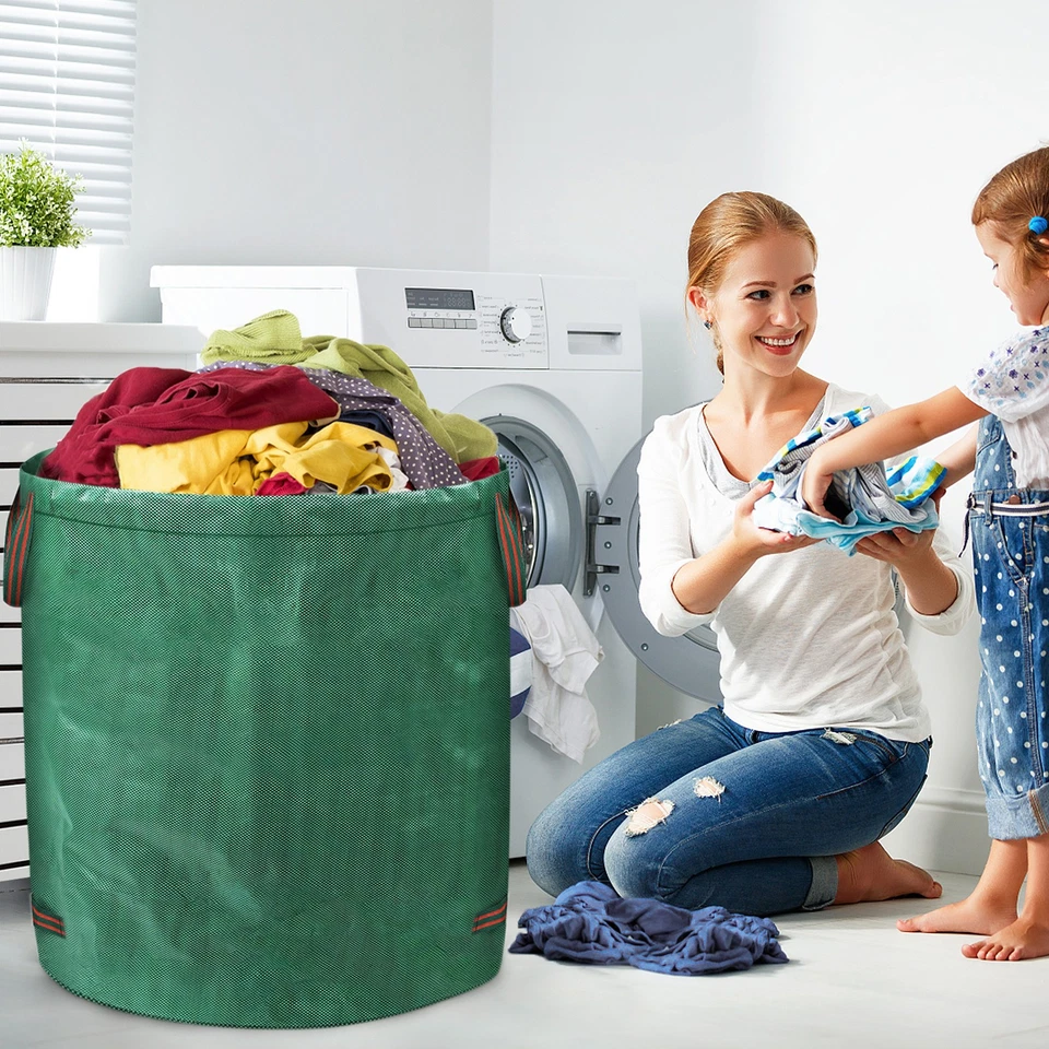 3x 272 Liter Gartensack Set Laubsack Rasensack Gartenabfallsack Gartentasche XXL - Bild 4 von 4