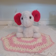Vintage Dakin 1979 Plush Elephant