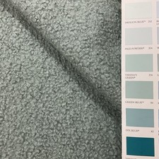 DE LE CUONA ISLAND FELT WOOL UPHOLSTERY FABRIC - LICHEN - £360/M - 2.95M - £318.