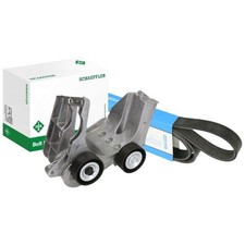 DAYCO 6PK1685 Keilrippenriemen + INA Spanner für FORD FIESTA V FUSION 1.3