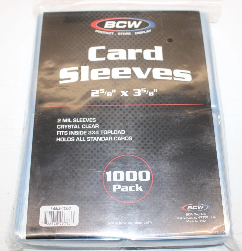 Perfect Fit – 100 Buste Trasparenti Per Carte Collezionabili (63x88 Mm), In Polipropilene Spesso 50 Micron, Senza Acidi E PVC, Per TCG