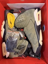 Jordan Air Jordan 6 Retro SP Travis Scott Olive High Top Suede