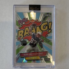 Wild Card COMIX 2025 Rob Gronkowski ACBRD-RG Serial Numbered /15 Football