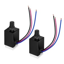 2x DC12V/24V 10A PWM Control Module for Fan Motor Speed Ventilation System