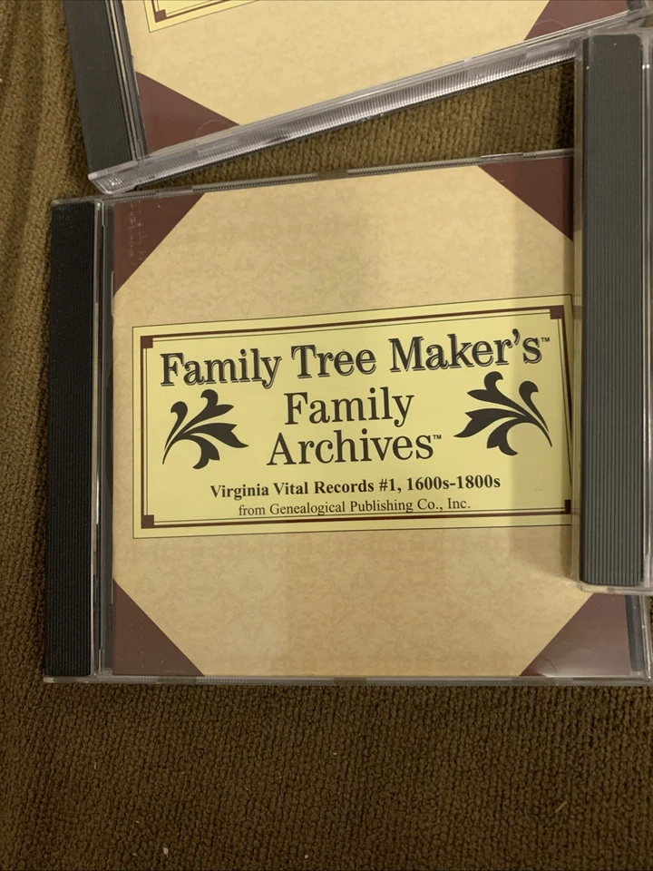 Family Tree Makers Family Archives CD-ROM by Broderbund Windows 19 Disc Lot - Image 2 of 4