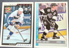 Wayne Gretzky Ice Hockey 2 Mega Rare Cards