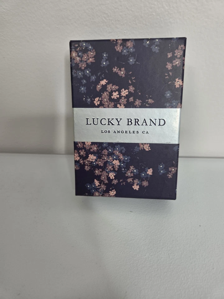 Pulsera brazalete piedra círculo tono oro Lucky Brand turquesa Foto 3 de 3