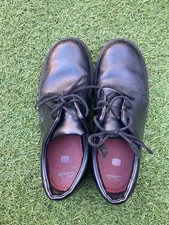 Boys Clark Shose 3.5 Black Leather