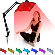 7 in 1 Portable Light Therapy for Face for Body Lamp with Stand, 920Nm Red Infra