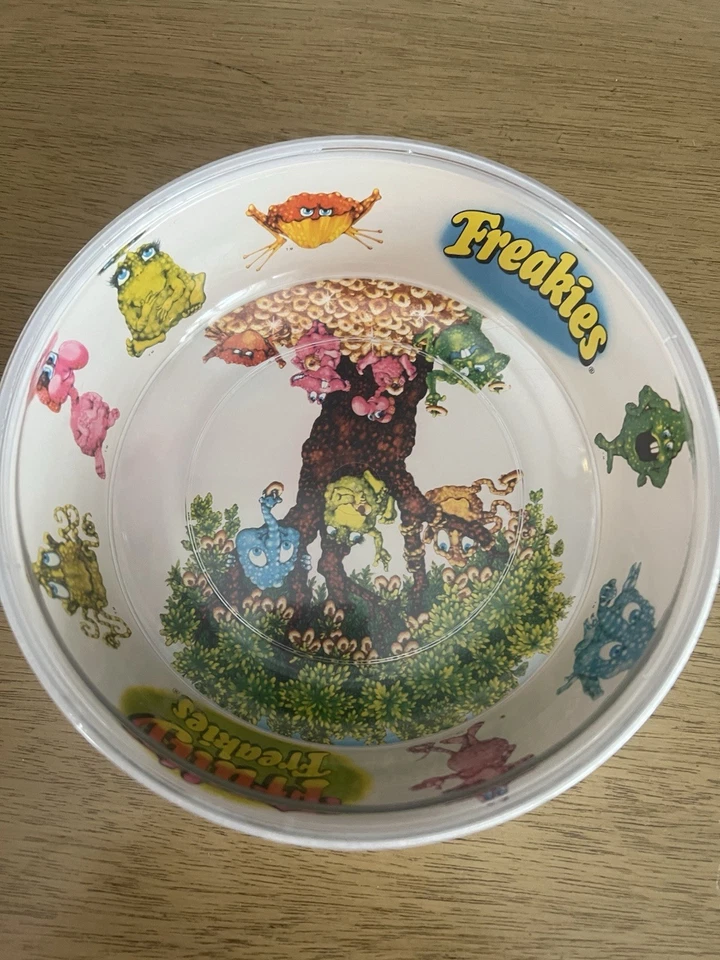 Snack de cereales Ralston Fruity Freakies años 70 cuenco premium vintage Foto 2 de 4