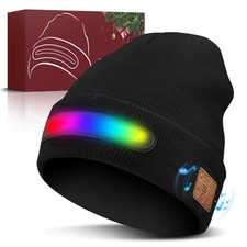 Bluetooth Music Beanie Hats, Gifts Ideas for Men Women Mom Dad Husband Boyfriend
