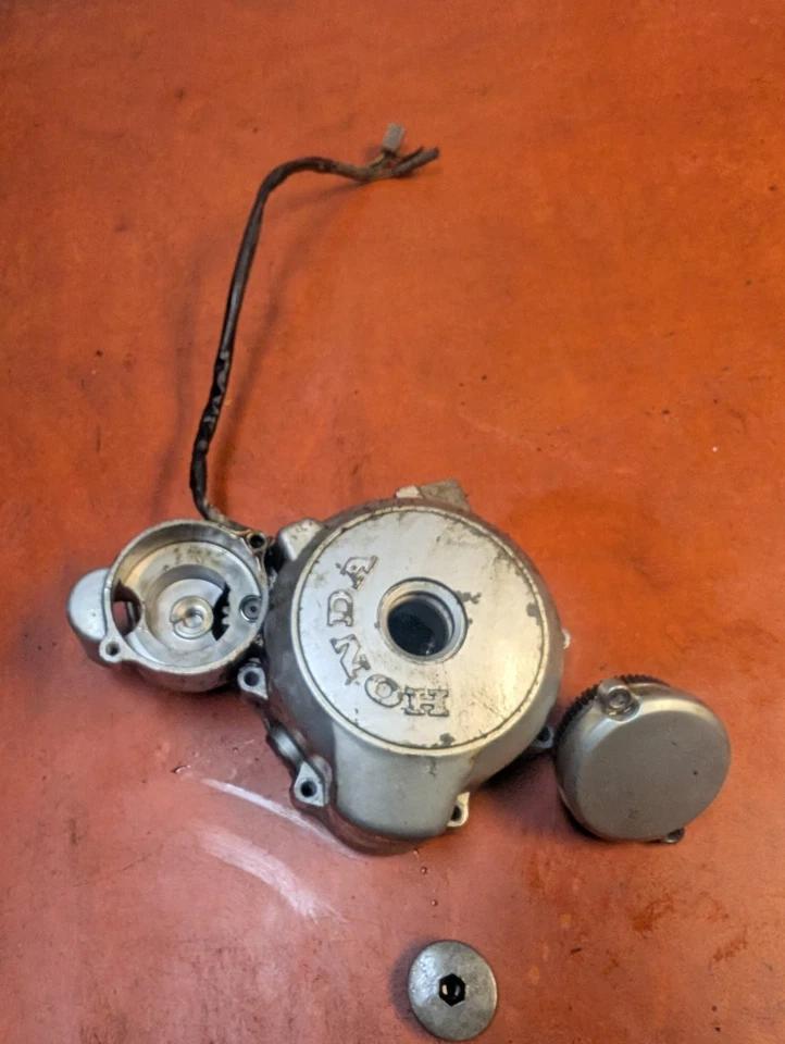 ¡Bonito! Honda NX250 1988-1993 arranque engranajes estator y cubierta motor izquierdo NX 250 Foto 3 de 4
