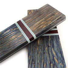 Stabilized Hybrid Segmented Knife Making Scales 5 1/4 x 1 7/8 x 3/8 in