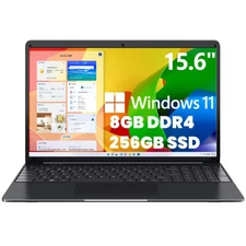 SGIN 17.3 "Laptop Notebook Intel J4105 8GB RAM 256GB SSD Up to 2.5 GHz Windows11