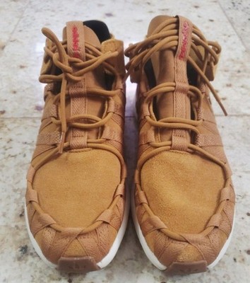 Adidas SL Loop Moc Men's Size 9 Sneaker Tan Suede Lace Up Athletic Shoes