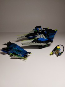 LEGO Space Unitron Star Hawk II 1789 Complete Set Spaceship Minifigures Manual