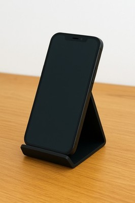 Simple Phone Stand 3d Printed really useful, strong, holds most phones