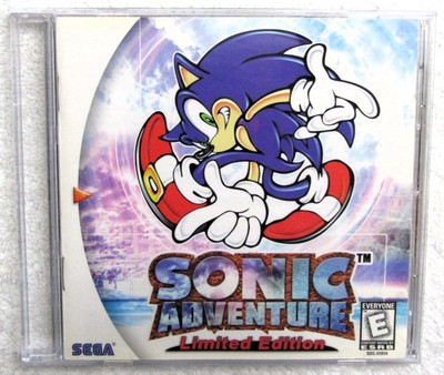 Authentic Instruction Manual Sonic Adventure Limited Edition for Sega Dreamcast