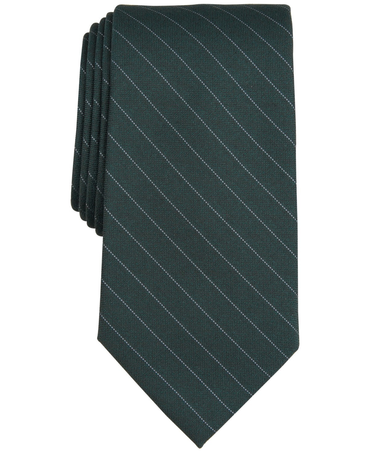 Michael Kors Mens Horn Striped Necktie Green One size 3890₽