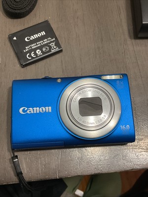 Canon PowerShot A4000 IS 16.0MP Digital Camera - Red for sale
