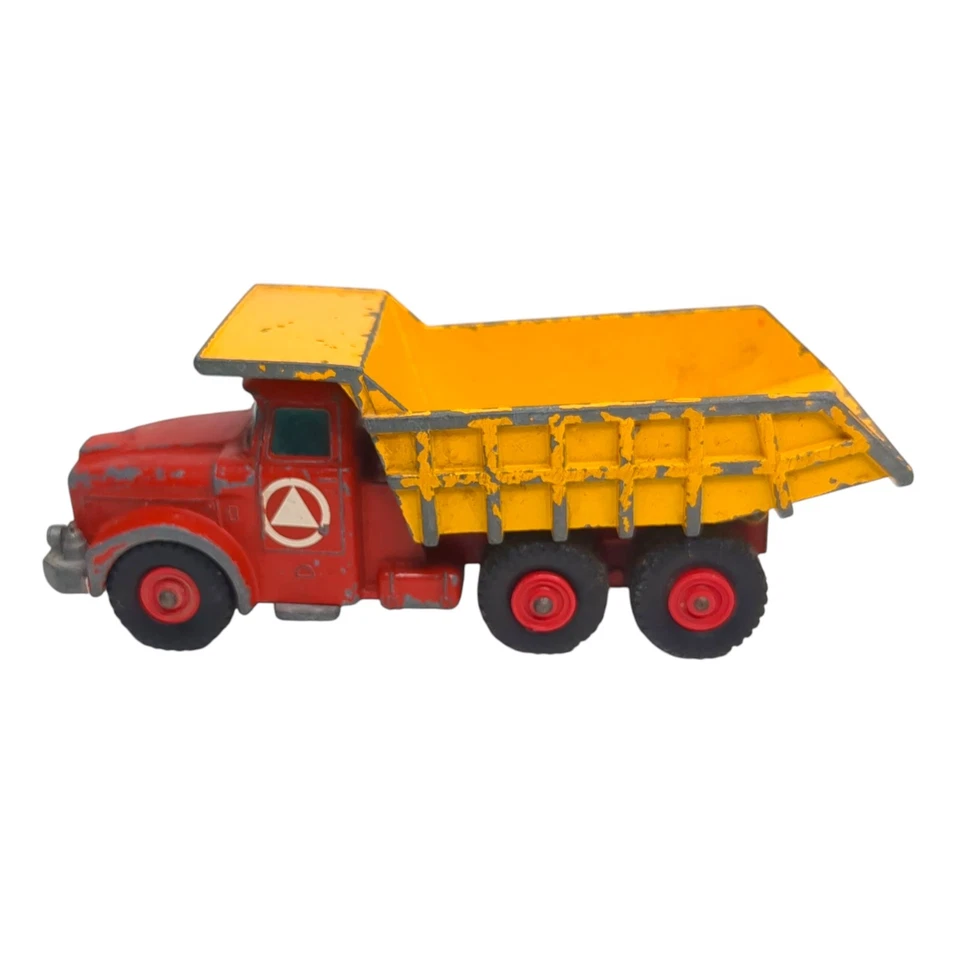 1960s Matchbox Lesney King Size Scammell Contractor Dump Truck Tipper K10 / 19 - Image 4 of 4