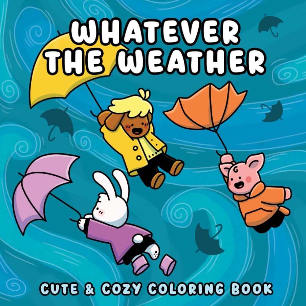 Whatever The Weather: Cute & Cozy Coloring Book - Image 2