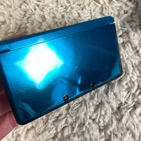 Nintendo 3DS Aqua Blue Handheld Handheld Console System CTR-001 Tested