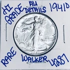 1941 D WALKING LIBERTY SILVER HALF DOLLAR AUTHENTIC U.S. MINT FREE SHIPPING 4287