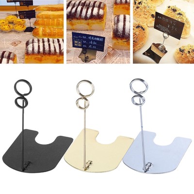 10 Stück Platzhalter Platzhalter für Tischnummern für Lebensmittelschilder,
