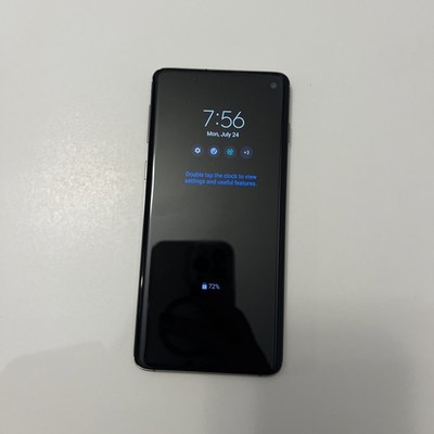 Samsung Galaxy S10 G973U Verizon Mint Black 128Gb