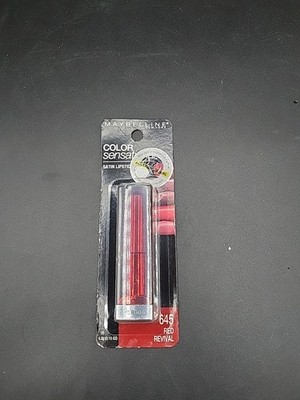Maybelline Color Sensational Lipcolor Satin Red Revival