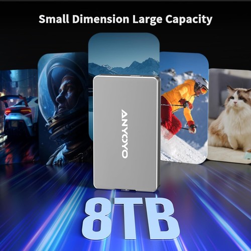 40Gbps NVMe SSD Gehäuse für Thunderbolt 4/3, USB4 M.2 NVMe Gehäuse für PCIe 228 - Bild 6 von 9
