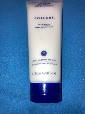 Aveda Brilliant Conditioner 6.7 oz. For softness and shine.  SEALED!!